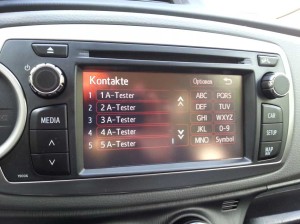 alle Kontakte im Radio